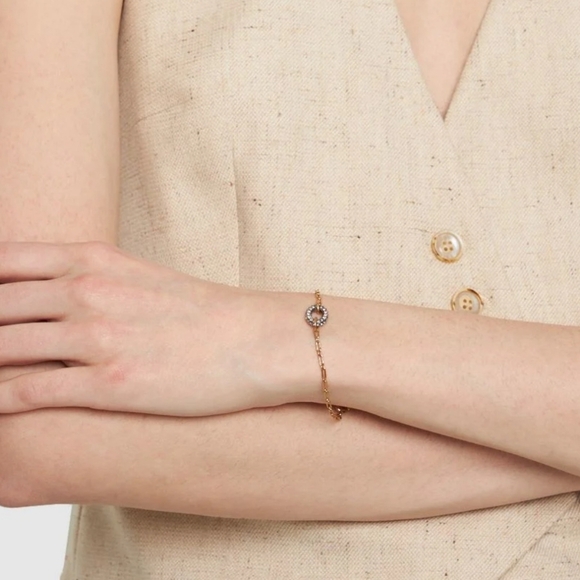 🌸Tory Burch Roxanne Chain Carabiner Bracelet - Picture 6 of 8